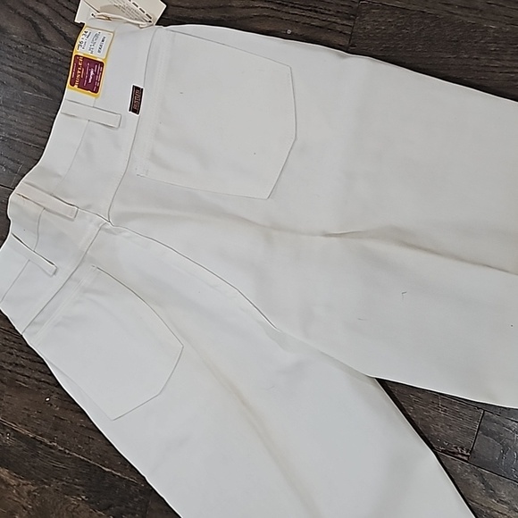 RUSTLER Wrangler  made in USA genuine VINTAGE white jeans NEW nwt sz 36 x 34p - Picture 8 of 9